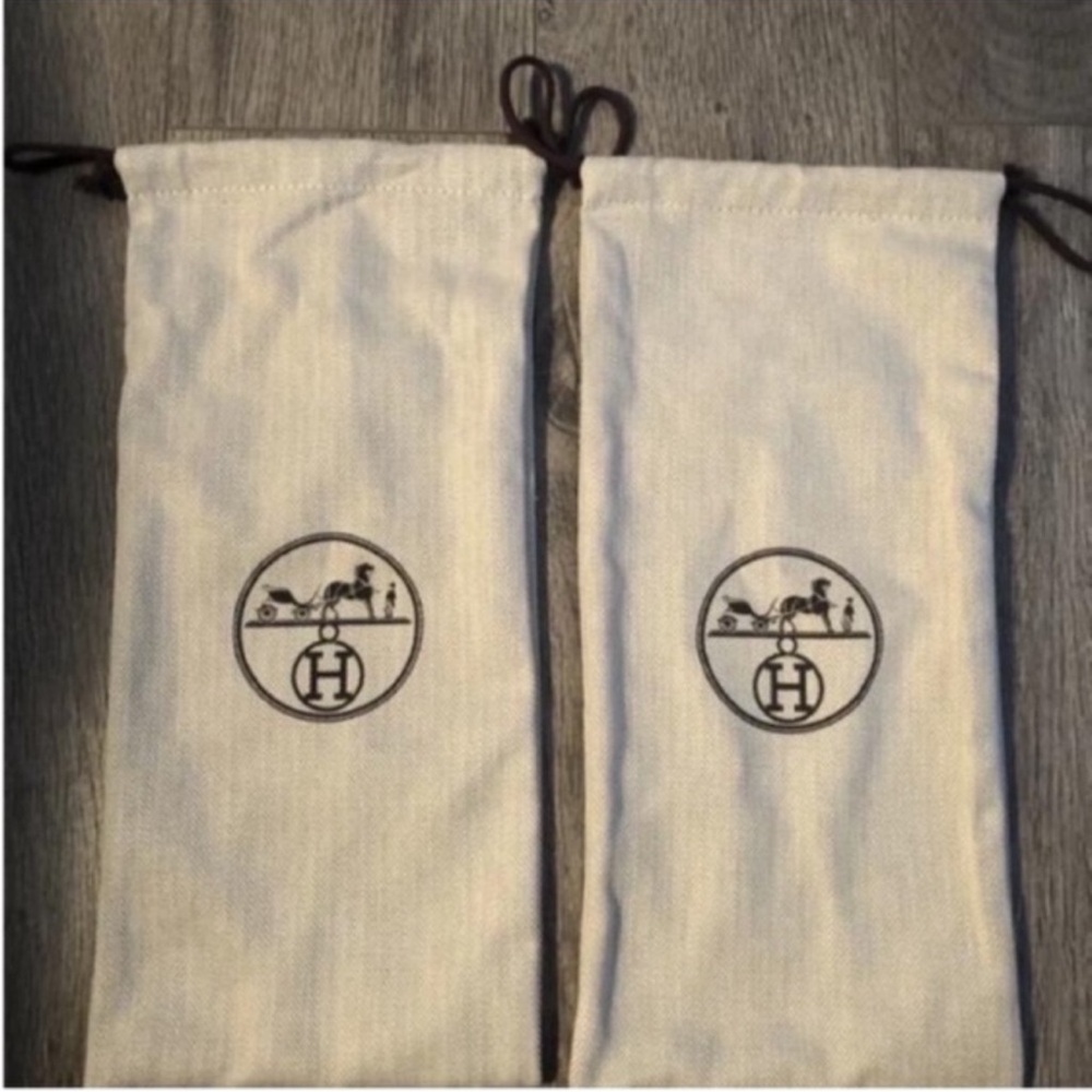Authentic New Hermès Beige Dust/ Storage Bags